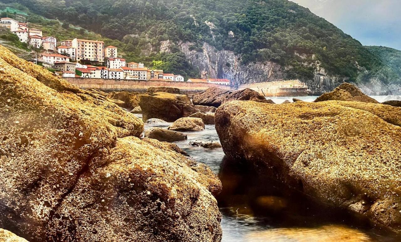 Precioso Apartamento En El Puerto De Elantxobe Buitenkant foto